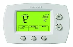 Promo ✔️ Honeywell Home FocusPro® 5000 Wireless Non-Programmable Thermostat in White 🧨 3 Promo ✔️ Honeywell Home FocusPro® 5000 Wireless Non-Programmable Thermostat in White 🧨