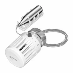 Flash Sale ❤️ Honeywell Home T104 Nickel Plated Brass and Rubber Thermal Hydronic Actuator 79F ✨